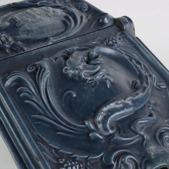 Charcoal Box in Cast Iron For Sale - Image 3 of 12