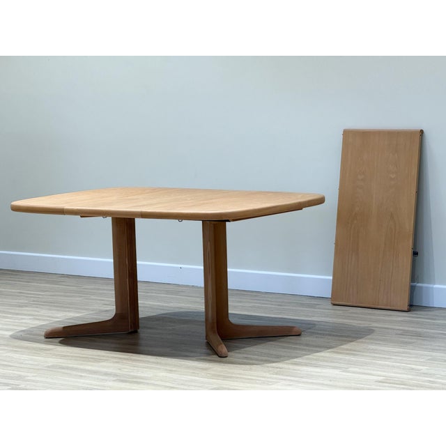 Danish Double Extending Oak Dining Table from Skovby, 1960s For Sale - Image 13 of 18