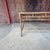 Metal Late 20th Century Regency Italian Style Hand Gilt Faux Bamboo Coffee Table - Newly Painted For Sale - Image 7 of 11