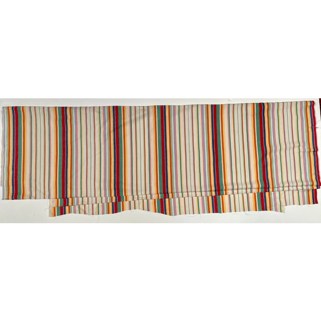 American Ralph Lauren Home Cotton Awning Stripe Upholstery Fabric - 9.5 Yard For Sale - Image 3 of 6