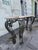 Vintage Maitland Smith Wrought Iron Console W Composite Stone Top For Sale - Image 13 of 13