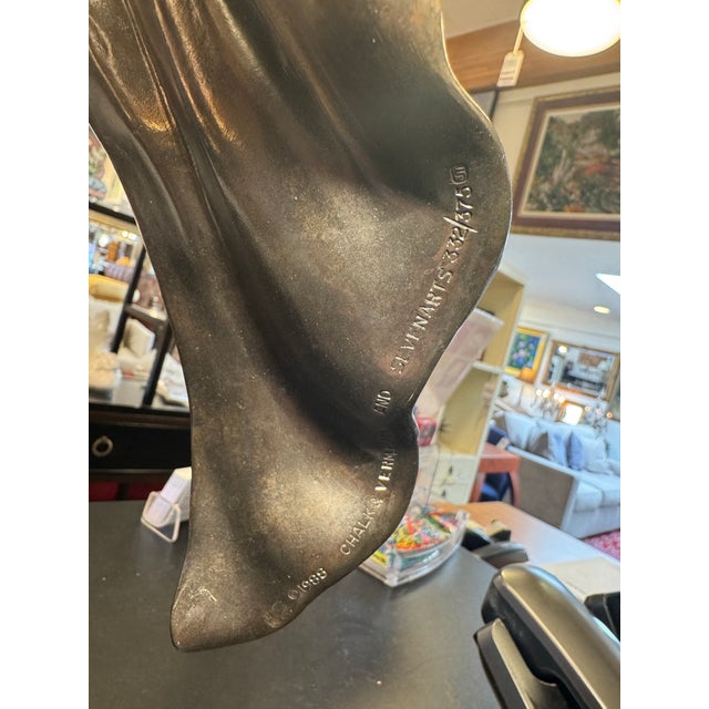 Erté, Romain De Tirtoff (1892–1990) "Lovers and Idol" Bronze Sculpture For Sale - Image 12 of 12