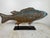 Antique Copper Fish on Iron Base For Sale - Image 4 of 8