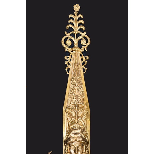 19th Century Napoleon III Wall Sconces in Gilded Bronze, France, Set of 4 For Sale - Image 3 of 5