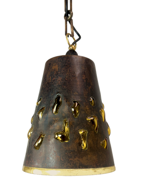 Mid-Century Brutalist Pendant Lamp attributed to Nanny Still for Raak Amsterdam, 1960s
