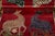 Red Vintage Hand-Knotted Gabbeh Rug For Sale - Image 8 of 11