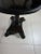 Vintage Dark Tone Wood Two Tier Accent End Side Table Claw Legs For Sale - Image 4 of 9
