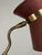 Mid-Century French Red Leather Wrapped Desk Lamp attributed to Jacques Adnet, 1950s For Sale - Image 12 of 18