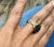 1.70 Carat Black Diamond Yellow Gold Cocktail Ring Size 6.5 For Sale - Image 11 of 11