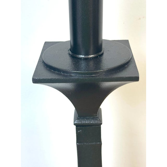 Pair of Sculptural Lamps by Stewart Ross James for Hansen, Rewired, circa 1970s A striking pair of mid-century modern...