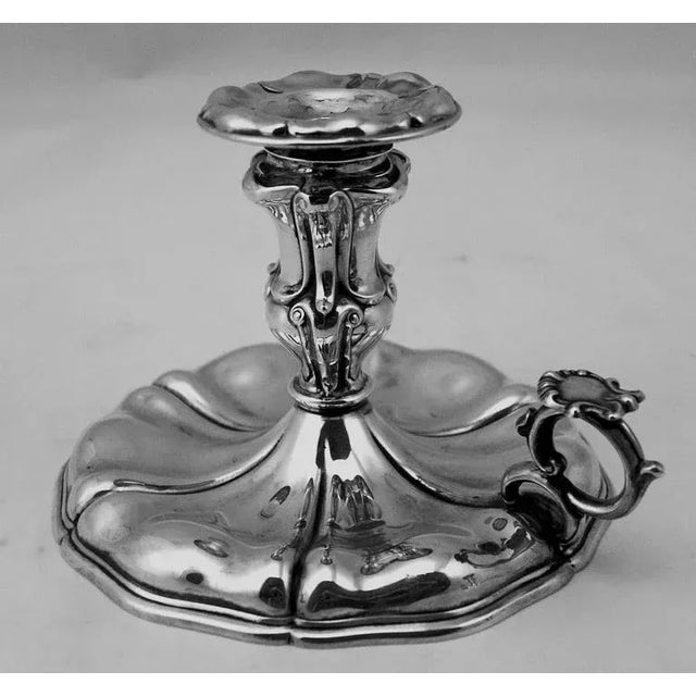 Gorgeous italian silver pair of nicest candlesticks of finest manufacturing quality as well as of most elegant appearance....