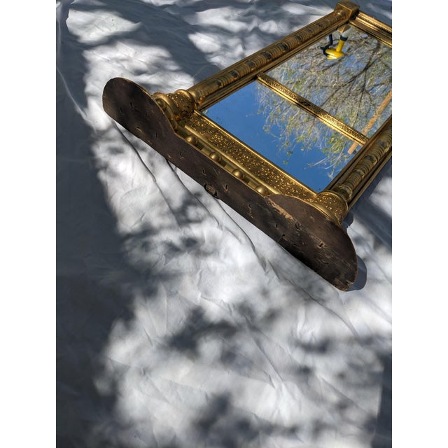 19th Century Gilded Pier Mirror For Sale - Image 9 of 10