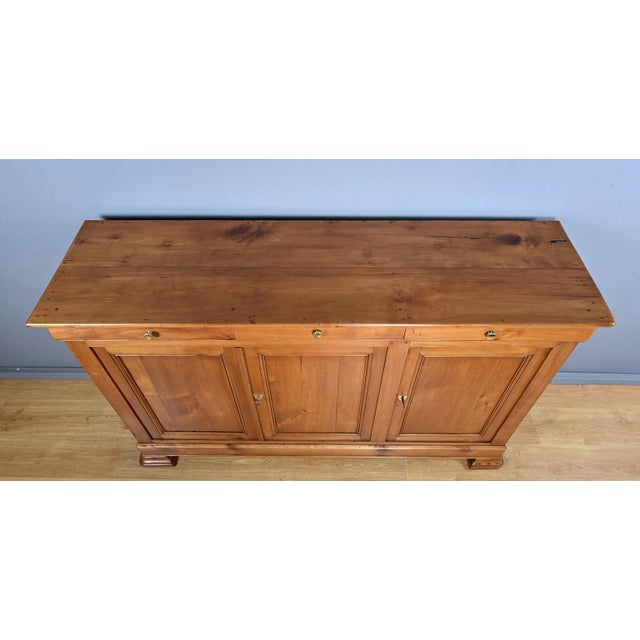 Louis-Philippe Style Sideboard in Cherrywood, 1800s For Sale - Image 5 of 18