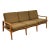 Komfort Danish Three Seat Sofa, Circa 1960's For Sale