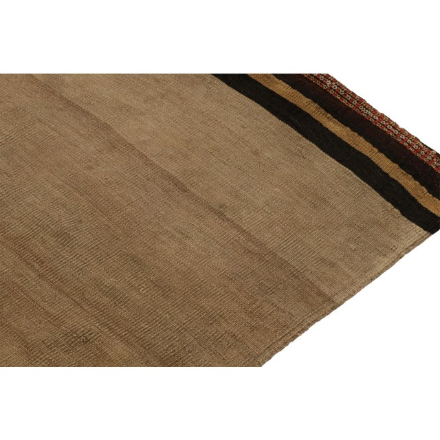 1910s Antique Persian Bag Kilim Runner With Geometric Patterns, From Rug & Kilim For Sale In New York - Image 6 of 8