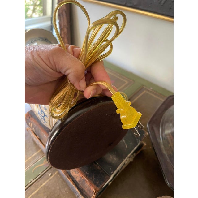 Asian Vintage Asian Pink and Blue Crackle Glaze For Sale - Image 3 of 10