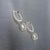 Natural Sapphire Diamond Dangle Earrings 14k WG 1.16 TCW Certified For Sale In New York - Image 6 of 12