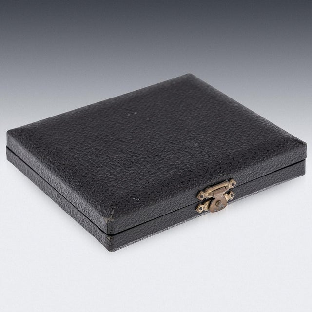 Vintage English Silver Cased Pub Sign Cocktail Picks, 1952, Set of 6 For Sale - Image 16 of 18