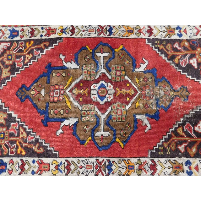 Red Antique Caucasian Rug. 2'x 3'6" For Sale - Image 8 of 18