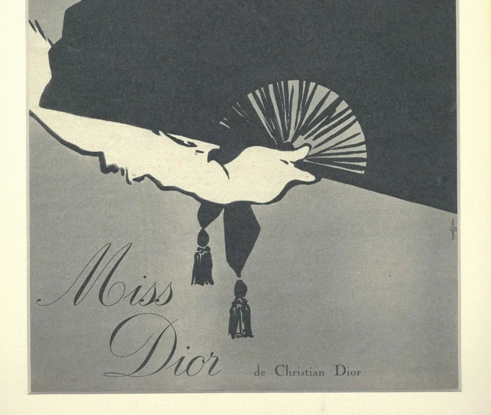【希少】Rene Gruau ルネ・グリュオ アートポスター Miss Dior 希少】Rene Gruau ルネ・グリュオ アートポスター Miss Dior 【公式通販】