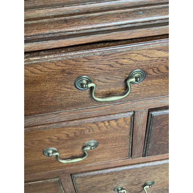 Farmhouse Vintage Boho Hand Crafted 18th Century Cabinet For Sale - Image 3 of 12