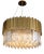 Collection Jupiter Chandelier in Metal and Crystal by Jago For Sale