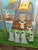 1980s Rare Folk Art Painting of Procession on the Nile by Mari Boies Watts From Oldwick Nj For Sale - Image 5 of 9