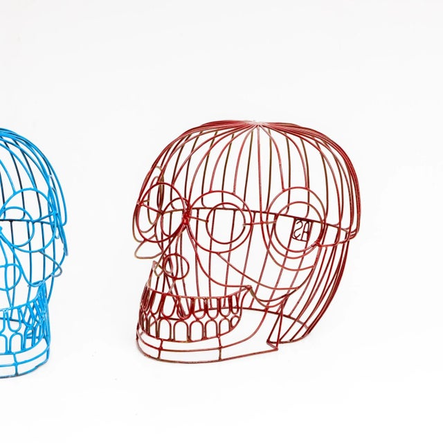 Set of Skull Stools by Anacleto Spazzapan, Italy For Sale - Image 4 of 7