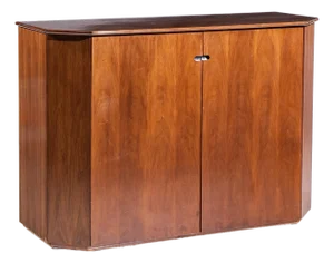 Luigi Caccia Dominioni for Azucena Italian Walnut Credenza Server