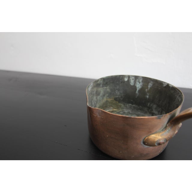Metal Early 20th Century French Copper Pot, 1890s For Sale - Image 7 of 15