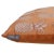 English Tiki Pineapple Burnt Orange Cushion For Sale - Image 3 of 5