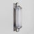 Functionalist Wall Light in Steel and Glass, 1930s, in Good conditions. Designed 1920 to 1949 European Plug (up to...