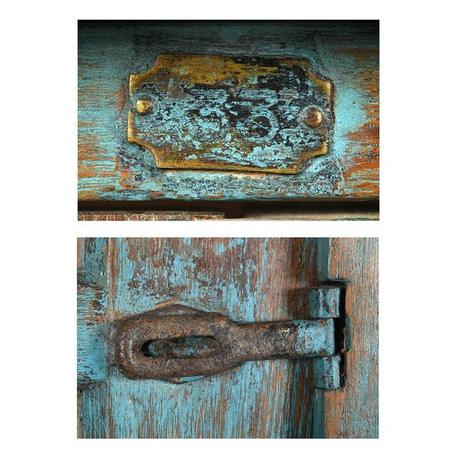 1940s Vintage Teak Wood Dresser, 1940s For Sale - Image 5 of 8