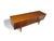 Mid-Century Danish Teak Credenza With Angled Front & Sliding Doors For Sale - Image 10 of 12