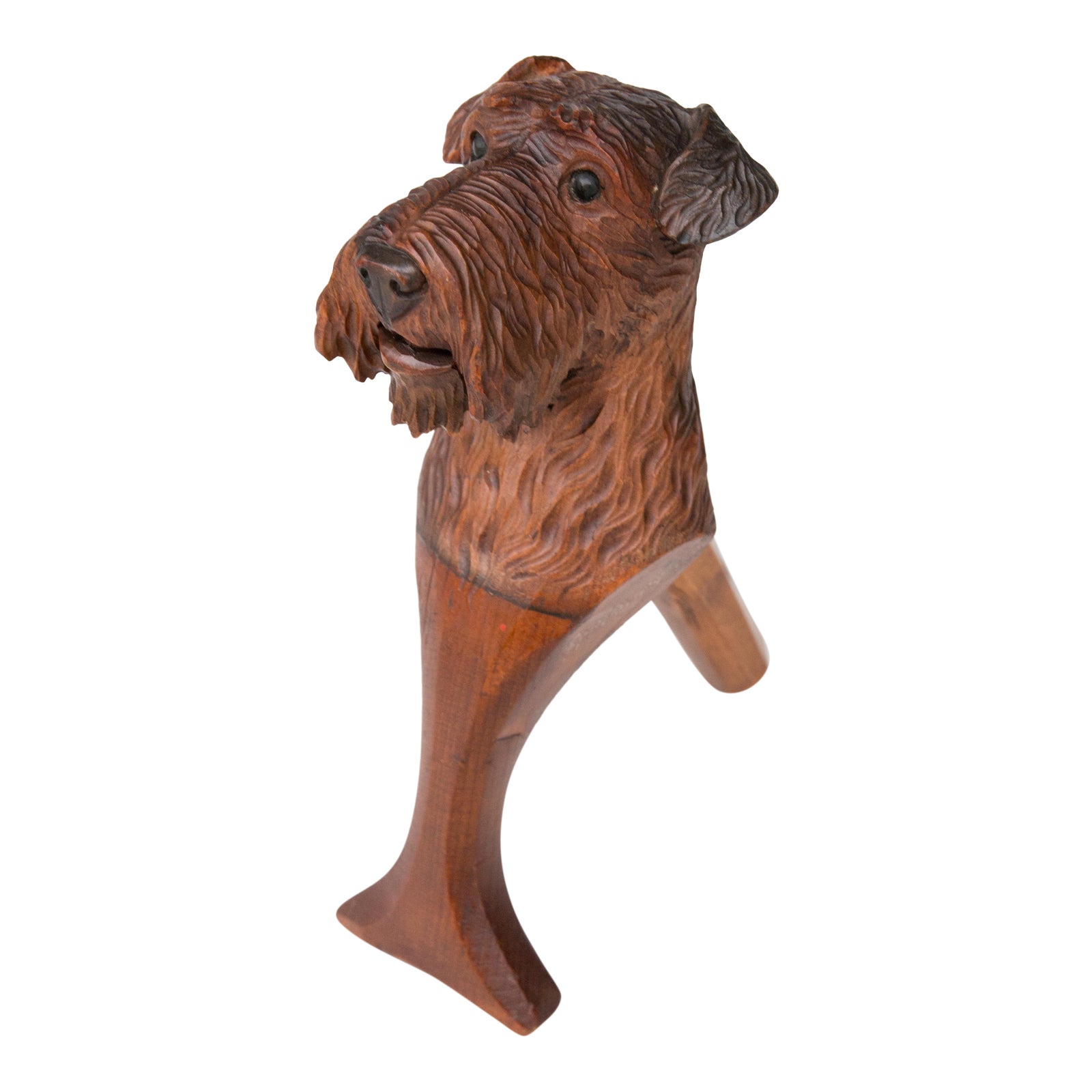 Antique Black Forest Carved Dog Nutcracker Chairish