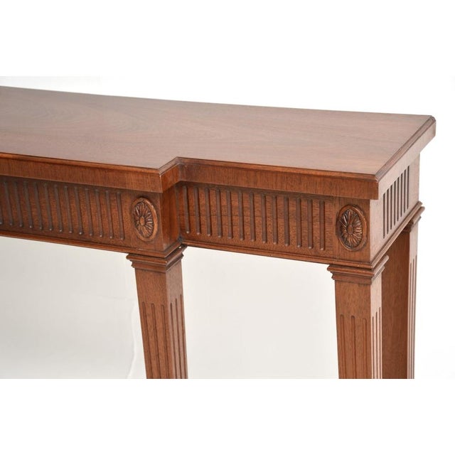 Large Georgian Style Console Table, 1930 For Sale - Image 9 of 11