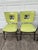 Russell Woodard Black Iron Lime Green Dining/Patio Chairs with grape cluster and leaves is an awesome set of 4 chairs. The...
