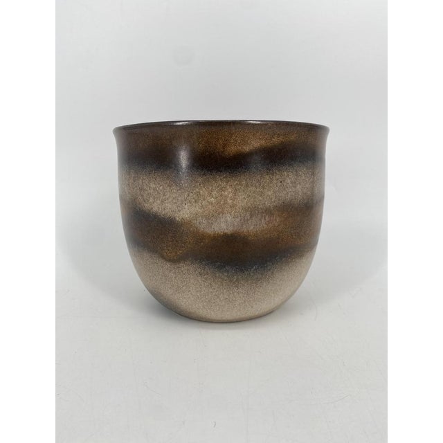 German Glazed Ceramic Pot from Scheurich, 1960s For Sale - Image 4 of 8