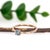 2020s Dainty Santa Maria Aquamarine Ring W Natural Diamond Accents in 14k Rose Gold, Size 6.75 For Sale - Image 5 of 8