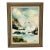 Mid-Century Impressionist Coastal Seascape Original Oil Painting, “Old North Sea”. For Sale
