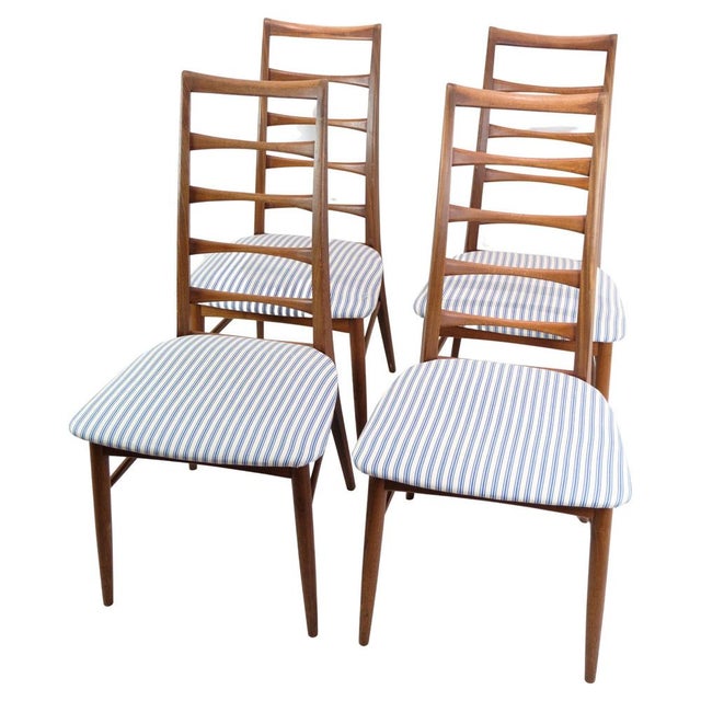 Vintage Model Lis Chairs by Niels Koefoed, 1960s, Set of 4 For Sale - Image 14 of 14