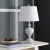 Modern Sawyer Table Lamp in whitewash - a Pair For Sale - Image 3 of 7