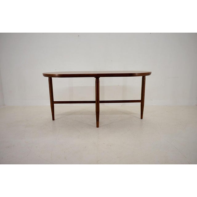 - Made in Czechoslovakia - Made of beech, veneer. - The table is stable - Good condition. - Cleaned. This piece is...