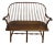 Duckloe Solid Cherry Windsor Bow Back Settee or Bench For Sale