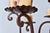 Jan Barboglio Hand-Forged Rust Patina Iron 9-Light Floor Candelabra For Sale In New York - Image 6 of 10