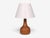 1960s Mid-Century Modern Søholm Stentøj, Table Lamp, Orange Stoneware For Sale - Image 4 of 10