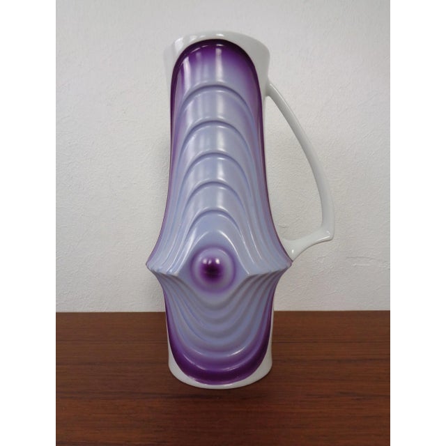 Pop Art vase by Royal KPM from the 1960s. Marked 783/22 on the underside. This piece has an attribution mark, I am sure...