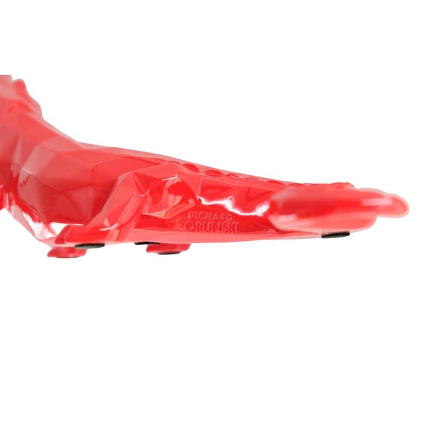 Red Resin Croco Spirit from Richard Orlinski For Sale - Image 9 of 11