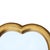 French Vintage Italian Gilt Heart-Shaped Wall Mirror For Sale - Image 3 of 4