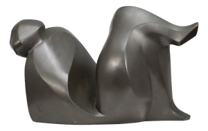 Francine Govers, Abstract Female Sculpture, 1990s, Bronze